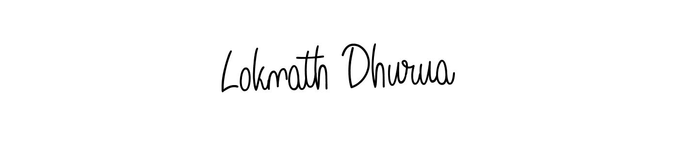 You can use this online signature creator to create a handwritten signature for the name Loknath Dhurua. This is the best online autograph maker. Loknath Dhurua signature style 5 images and pictures png