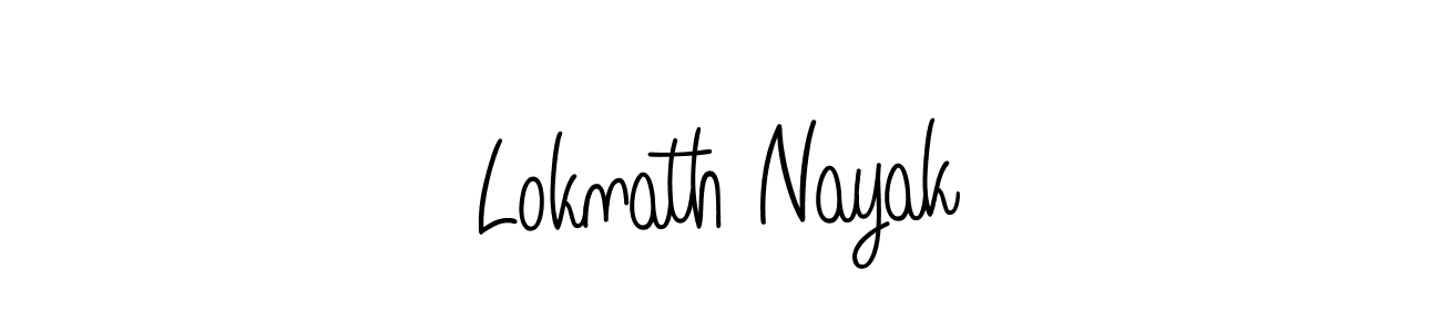 How to Draw Loknath Nayak signature style? Angelique-Rose-font-FFP is a latest design signature styles for name Loknath Nayak. Loknath Nayak signature style 5 images and pictures png