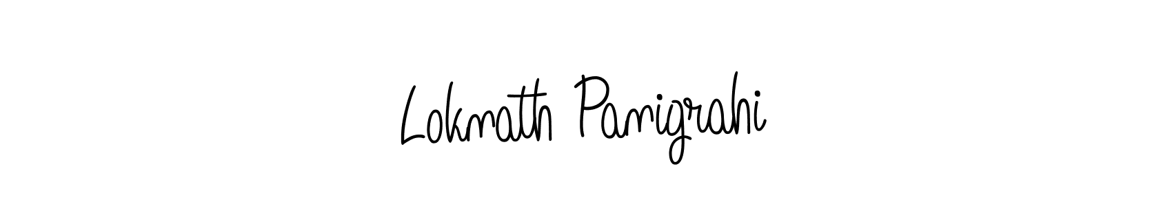 Make a beautiful signature design for name Loknath Panigrahi. Use this online signature maker to create a handwritten signature for free. Loknath Panigrahi signature style 5 images and pictures png