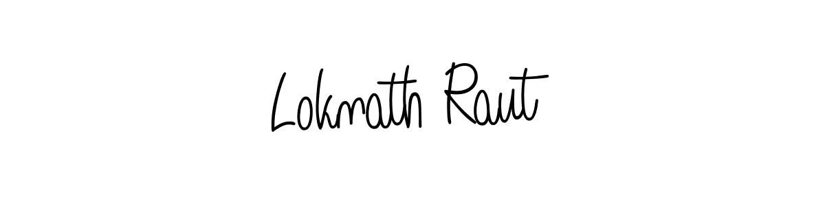 Here are the top 10 professional signature styles for the name Loknath Raut. These are the best autograph styles you can use for your name. Loknath Raut signature style 5 images and pictures png