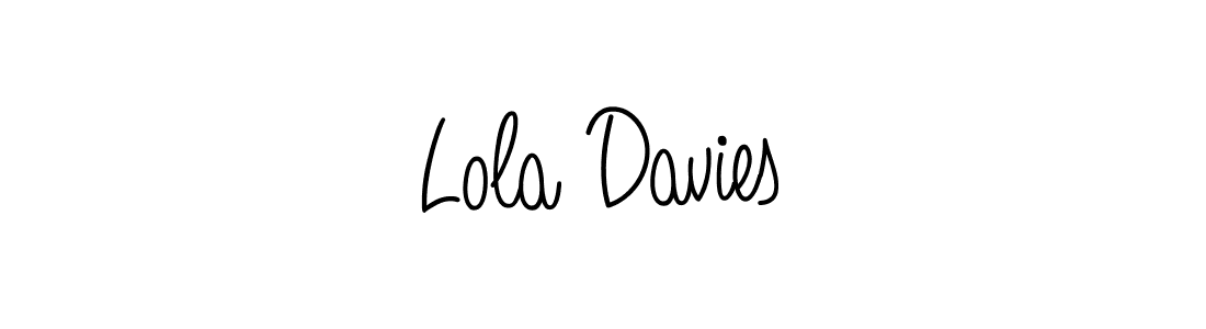 Make a beautiful signature design for name Lola Davies. Use this online signature maker to create a handwritten signature for free. Lola Davies signature style 5 images and pictures png