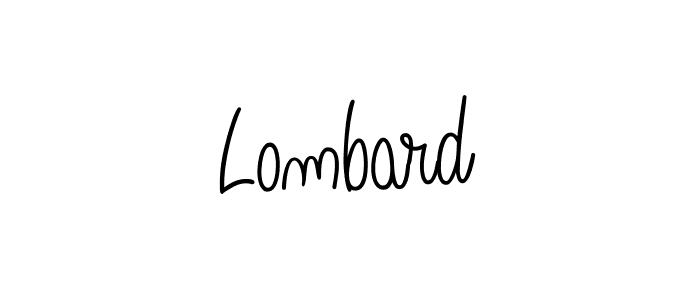 How to make Lombard signature? Angelique-Rose-font-FFP is a professional autograph style. Create handwritten signature for Lombard name. Lombard signature style 5 images and pictures png