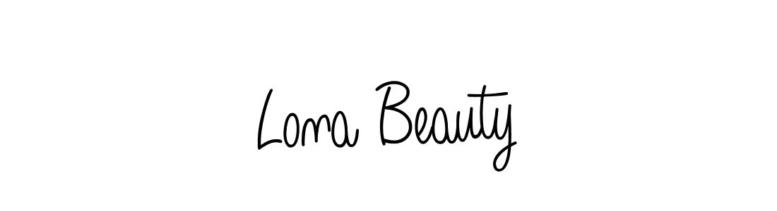 if you are searching for the best signature style for your name Lona Beauty. so please give up your signature search. here we have designed multiple signature styles  using Angelique-Rose-font-FFP. Lona Beauty signature style 5 images and pictures png