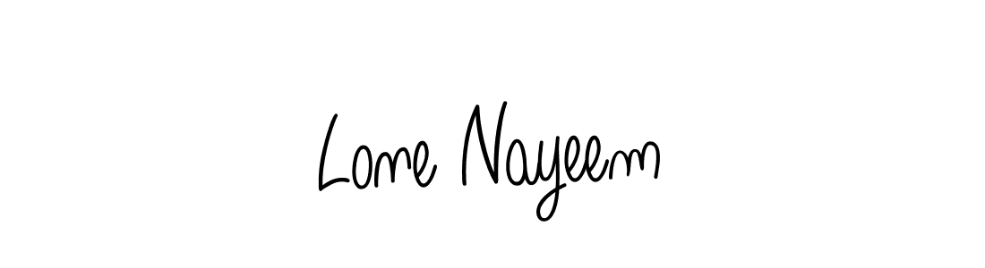 Once you've used our free online signature maker to create your best signature Angelique-Rose-font-FFP style, it's time to enjoy all of the benefits that Lone Nayeem name signing documents. Lone Nayeem signature style 5 images and pictures png