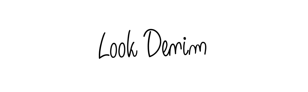 It looks lik you need a new signature style for name Look Denim. Design unique handwritten (Angelique-Rose-font-FFP) signature with our free signature maker in just a few clicks. Look Denim signature style 5 images and pictures png