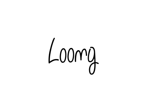 Make a beautiful signature design for name Loong. Use this online signature maker to create a handwritten signature for free. Loong signature style 5 images and pictures png