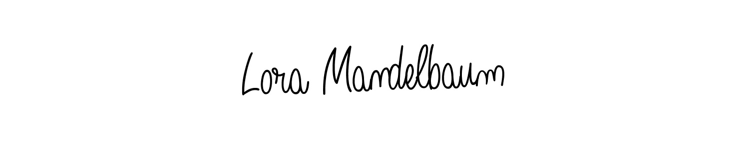 Check out images of Autograph of Lora Mandelbaum name. Actor Lora Mandelbaum Signature Style. Angelique-Rose-font-FFP is a professional sign style online. Lora Mandelbaum signature style 5 images and pictures png