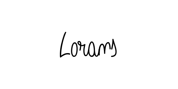 Here are the top 10 professional signature styles for the name Lorans. These are the best autograph styles you can use for your name. Lorans signature style 5 images and pictures png