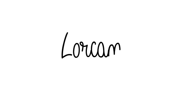 How to make Lorcan signature? Angelique-Rose-font-FFP is a professional autograph style. Create handwritten signature for Lorcan name. Lorcan signature style 5 images and pictures png