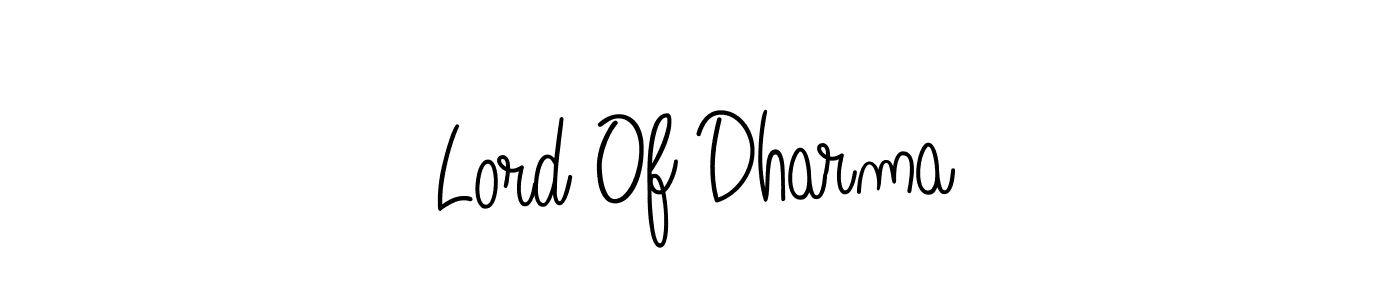 if you are searching for the best signature style for your name Lord Of Dharma. so please give up your signature search. here we have designed multiple signature styles  using Angelique-Rose-font-FFP. Lord Of Dharma signature style 5 images and pictures png