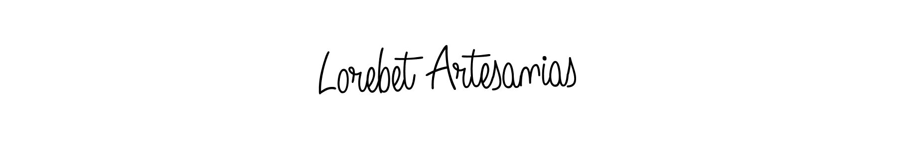 Here are the top 10 professional signature styles for the name Lorebet Artesanias. These are the best autograph styles you can use for your name. Lorebet Artesanias signature style 5 images and pictures png