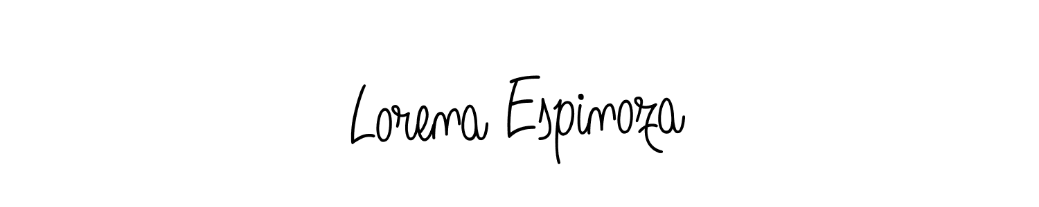 Once you've used our free online signature maker to create your best signature Angelique-Rose-font-FFP style, it's time to enjoy all of the benefits that Lorena Espinoza name signing documents. Lorena Espinoza signature style 5 images and pictures png