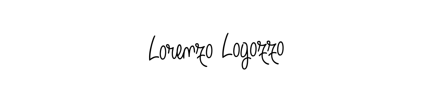 The best way (Angelique-Rose-font-FFP) to make a short signature is to pick only two or three words in your name. The name Lorenzo Logozzo include a total of six letters. For converting this name. Lorenzo Logozzo signature style 5 images and pictures png