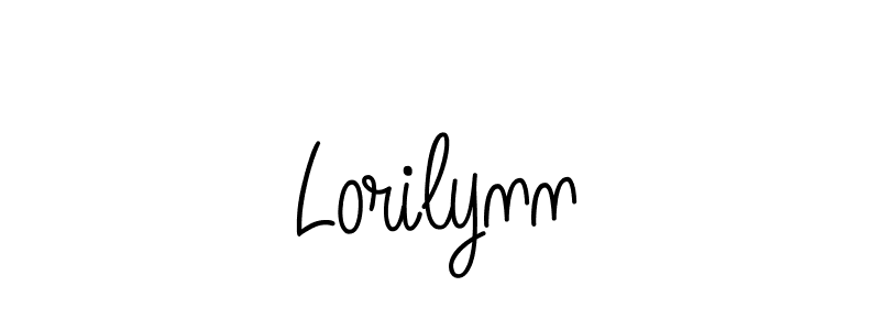 Create a beautiful signature design for name Lorilynn. With this signature (Angelique-Rose-font-FFP) fonts, you can make a handwritten signature for free. Lorilynn signature style 5 images and pictures png