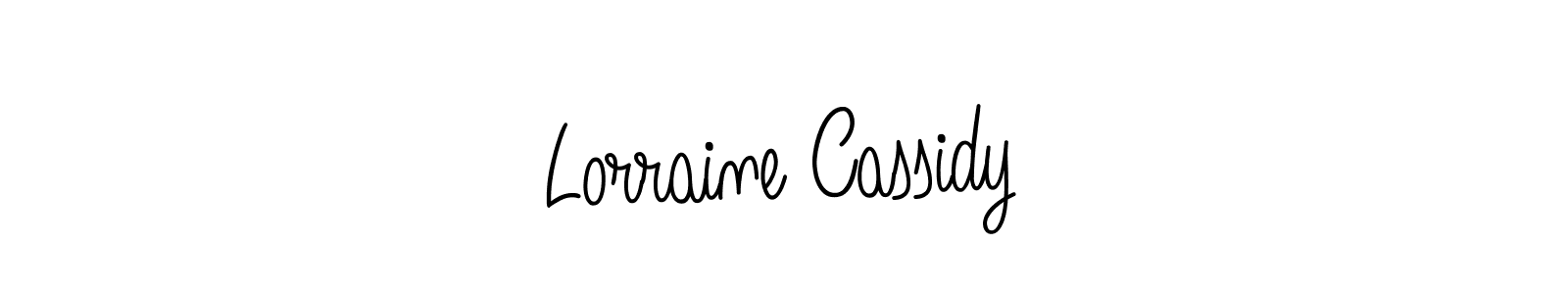 See photos of Lorraine Cassidy official signature by Spectra . Check more albums & portfolios. Read reviews & check more about Angelique-Rose-font-FFP font. Lorraine Cassidy signature style 5 images and pictures png