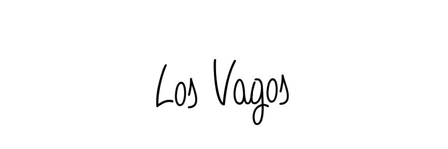 Make a beautiful signature design for name Los Vagos. With this signature (Angelique-Rose-font-FFP) style, you can create a handwritten signature for free. Los Vagos signature style 5 images and pictures png