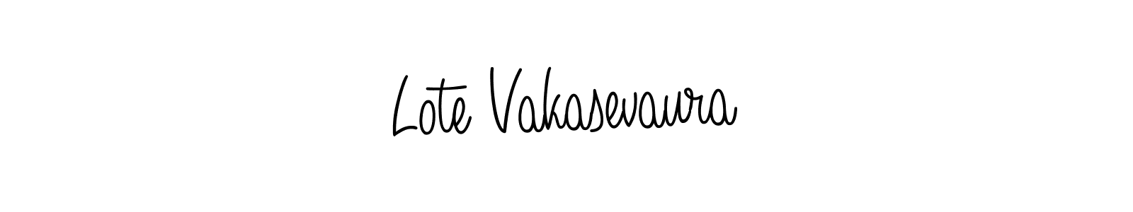 It looks lik you need a new signature style for name Lote Vakasevaura. Design unique handwritten (Angelique-Rose-font-FFP) signature with our free signature maker in just a few clicks. Lote Vakasevaura signature style 5 images and pictures png