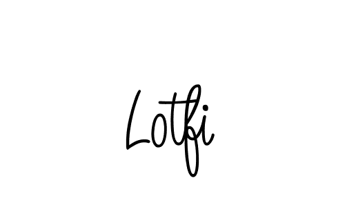 Best and Professional Signature Style for Lotfi. Angelique-Rose-font-FFP Best Signature Style Collection. Lotfi signature style 5 images and pictures png