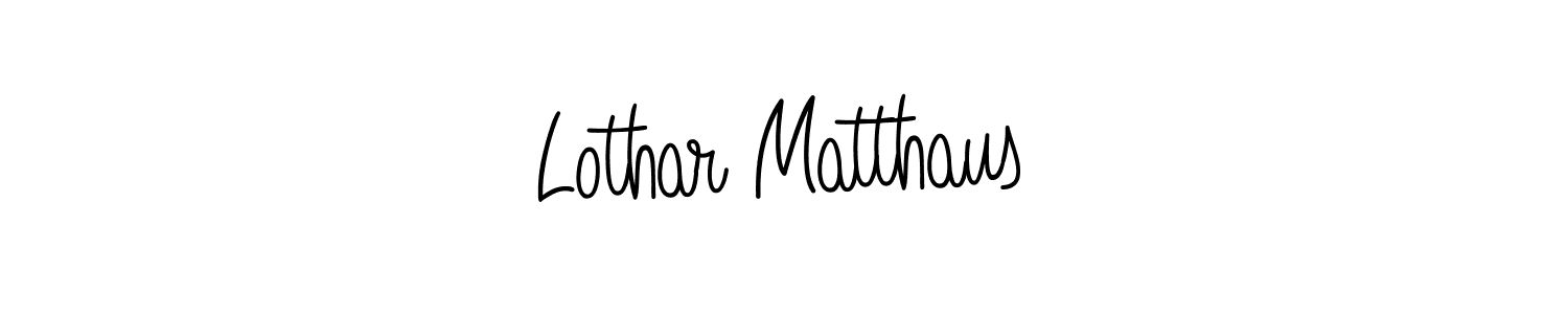 How to Draw Lothar Matthaus signature style? Angelique-Rose-font-FFP is a latest design signature styles for name Lothar Matthaus. Lothar Matthaus signature style 5 images and pictures png