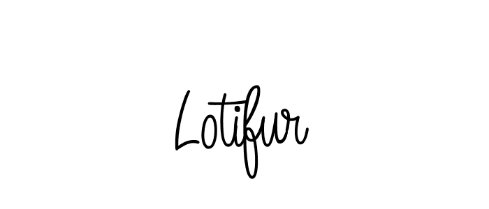 You should practise on your own different ways (Angelique-Rose-font-FFP) to write your name (Lotifur) in signature. don't let someone else do it for you. Lotifur signature style 5 images and pictures png