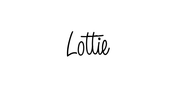 The best way (Angelique-Rose-font-FFP) to make a short signature is to pick only two or three words in your name. The name Lottie include a total of six letters. For converting this name. Lottie signature style 5 images and pictures png