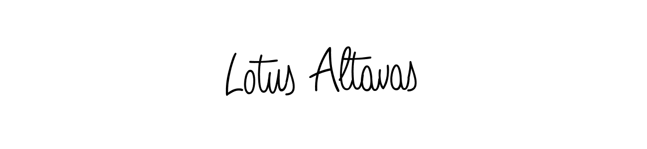 How to make Lotus Altavas signature? Angelique-Rose-font-FFP is a professional autograph style. Create handwritten signature for Lotus Altavas name. Lotus Altavas signature style 5 images and pictures png