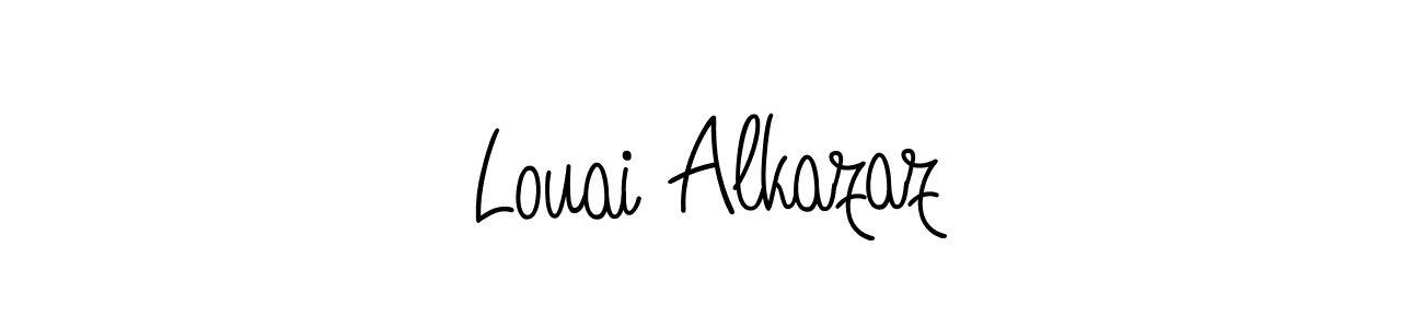 Check out images of Autograph of Louai Alkazaz name. Actor Louai Alkazaz Signature Style. Angelique-Rose-font-FFP is a professional sign style online. Louai Alkazaz signature style 5 images and pictures png