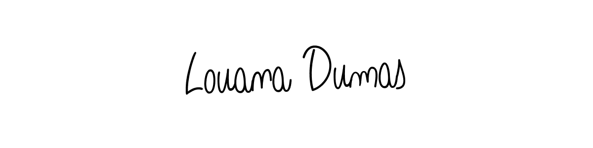 See photos of Louana Dumas official signature by Spectra . Check more albums & portfolios. Read reviews & check more about Angelique-Rose-font-FFP font. Louana Dumas signature style 5 images and pictures png