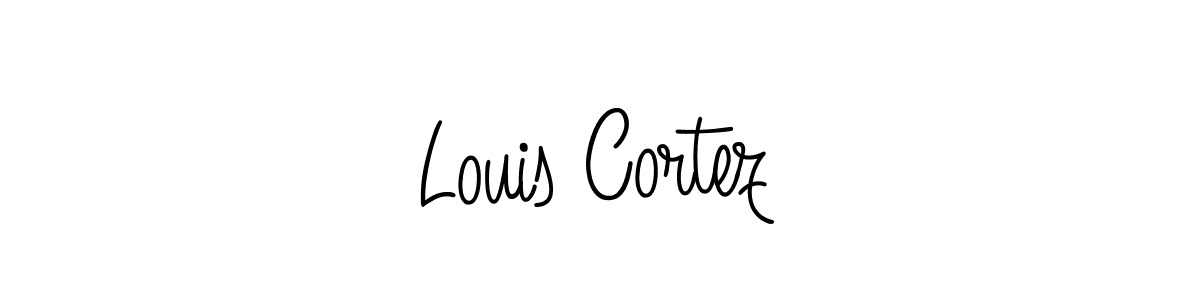 Create a beautiful signature design for name Louis Cortez. With this signature (Angelique-Rose-font-FFP) fonts, you can make a handwritten signature for free. Louis Cortez signature style 5 images and pictures png