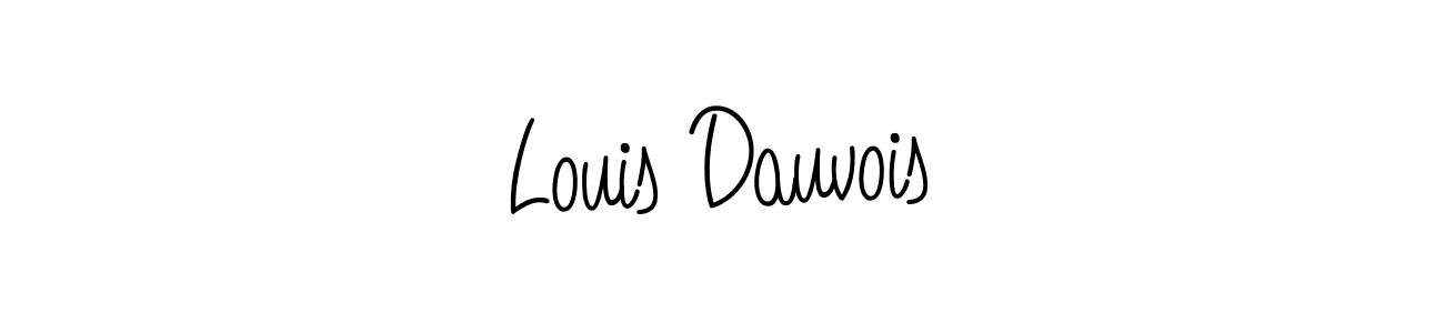 How to Draw Louis Dauvois signature style? Angelique-Rose-font-FFP is a latest design signature styles for name Louis Dauvois. Louis Dauvois signature style 5 images and pictures png