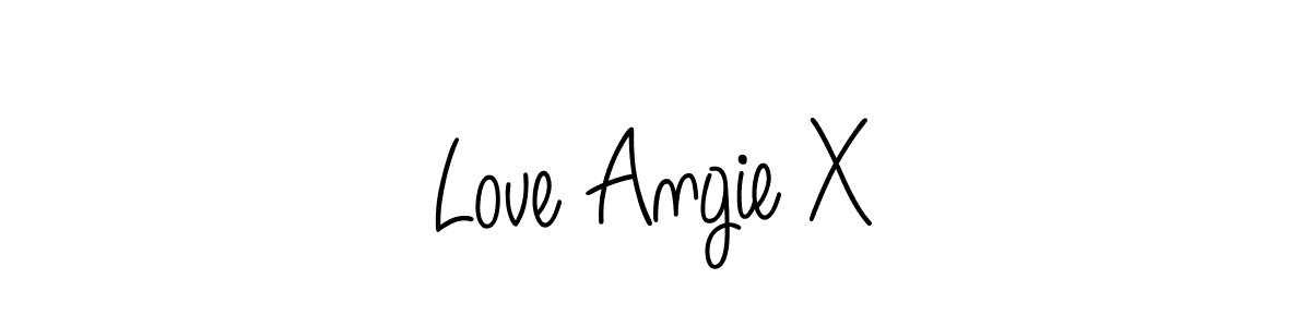 See photos of Love Angie X official signature by Spectra . Check more albums & portfolios. Read reviews & check more about Angelique-Rose-font-FFP font. Love Angie X signature style 5 images and pictures png