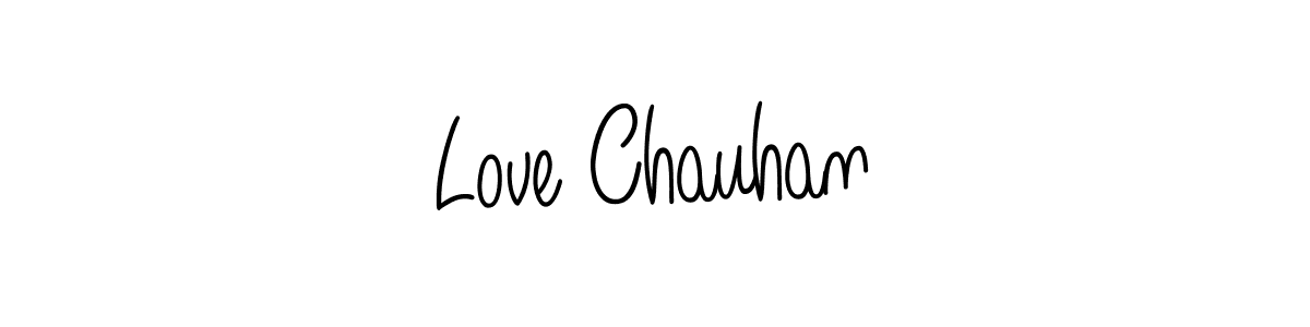 How to Draw Love Chauhan signature style? Angelique-Rose-font-FFP is a latest design signature styles for name Love Chauhan. Love Chauhan signature style 5 images and pictures png