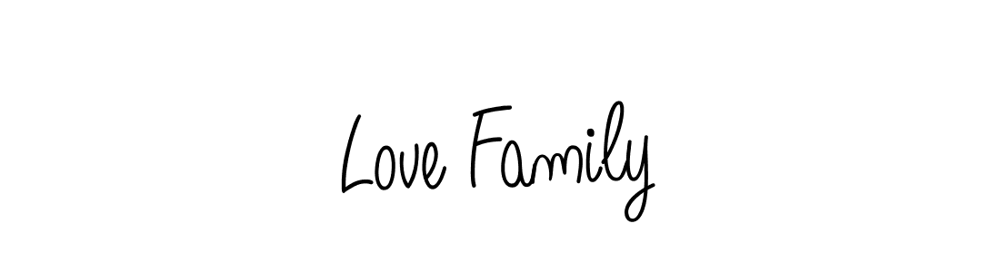 Also You can easily find your signature by using the search form. We will create Love Family name handwritten signature images for you free of cost using Angelique-Rose-font-FFP sign style. Love Family signature style 5 images and pictures png