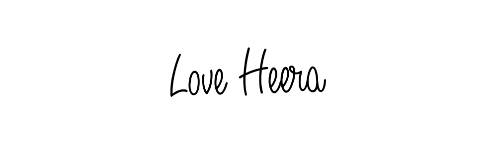 How to Draw Love Heera signature style? Angelique-Rose-font-FFP is a latest design signature styles for name Love Heera. Love Heera signature style 5 images and pictures png