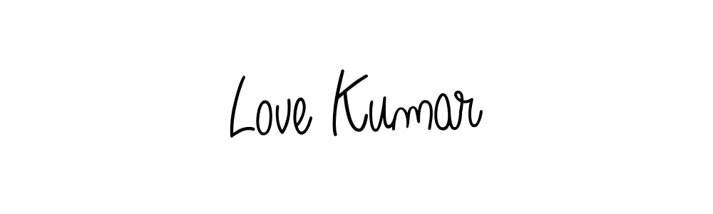 Also we have Love Kumar name is the best signature style. Create professional handwritten signature collection using Angelique-Rose-font-FFP autograph style. Love Kumar signature style 5 images and pictures png