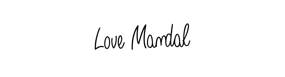 Once you've used our free online signature maker to create your best signature Angelique-Rose-font-FFP style, it's time to enjoy all of the benefits that Love Mandal name signing documents. Love Mandal signature style 5 images and pictures png