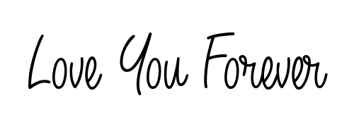 A timeless handwritten aesthetic for Love You Forever. The Angelique-Rose-font-FFP font gives your signature a handcrafted feel with natural curves. Love You Forever signature style 5 images and pictures png