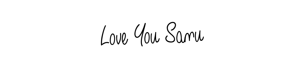 Similarly Angelique-Rose-font-FFP is the best handwritten signature design. Signature creator online .You can use it as an online autograph creator for name Love You Sanu. Love You Sanu signature style 5 images and pictures png