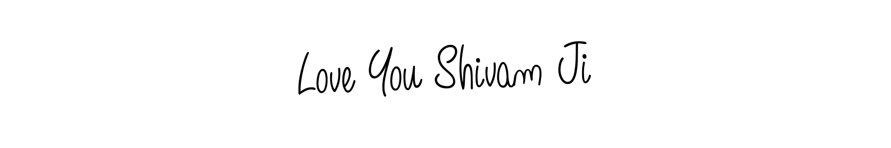 Create a beautiful signature design for name Love You Shivam Ji. With this signature (Angelique-Rose-font-FFP) fonts, you can make a handwritten signature for free. Love You Shivam Ji signature style 5 images and pictures png