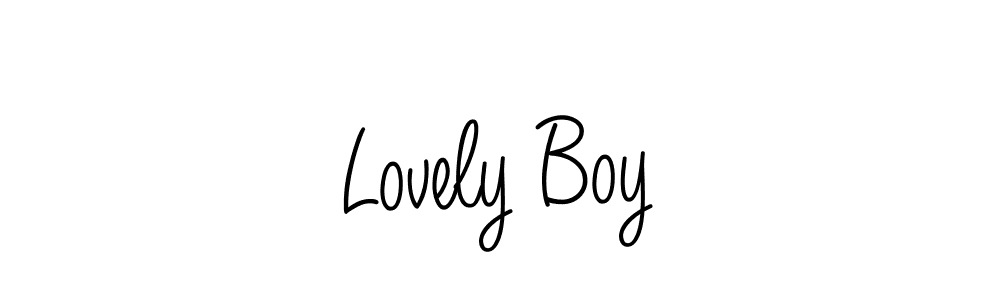 Angelique-Rose-font-FFP is a professional signature style that is perfect for those who want to add a touch of class to their signature. It is also a great choice for those who want to make their signature more unique. Get Lovely Boy name to fancy signature for free. Lovely Boy signature style 5 images and pictures png
