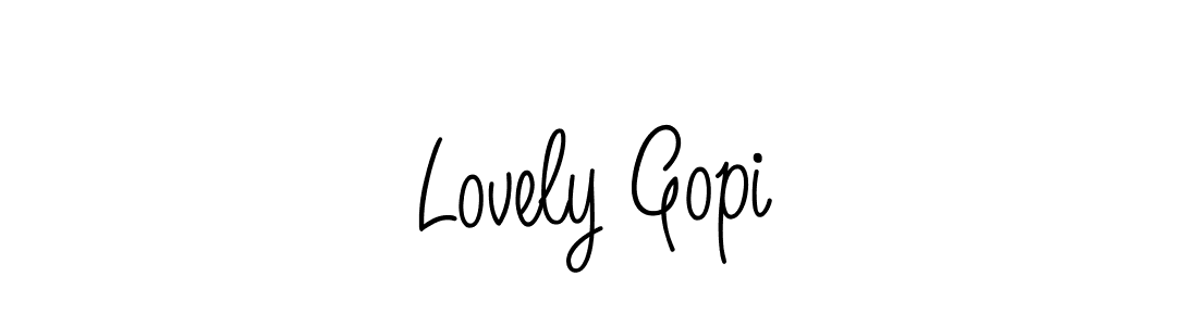 Check out images of Autograph of Lovely Gopi name. Actor Lovely Gopi Signature Style. Angelique-Rose-font-FFP is a professional sign style online. Lovely Gopi signature style 5 images and pictures png