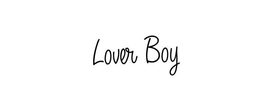 Angelique-Rose-font-FFP is a professional signature style that is perfect for those who want to add a touch of class to their signature. It is also a great choice for those who want to make their signature more unique. Get Lover Boy name to fancy signature for free. Lover Boy signature style 5 images and pictures png