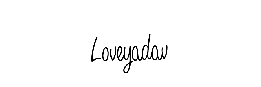 if you are searching for the best signature style for your name Loveyadav. so please give up your signature search. here we have designed multiple signature styles  using Angelique-Rose-font-FFP. Loveyadav signature style 5 images and pictures png