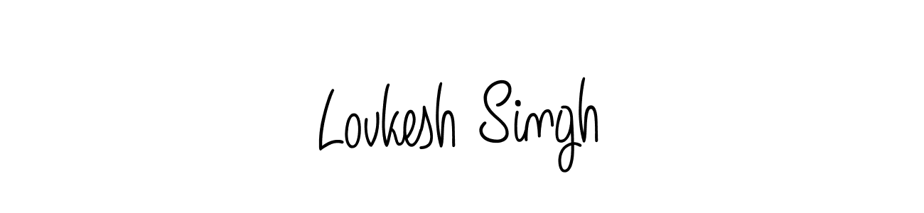 This is the best signature style for the Lovkesh Singh name. Also you like these signature font (Angelique-Rose-font-FFP). Mix name signature. Lovkesh Singh signature style 5 images and pictures png