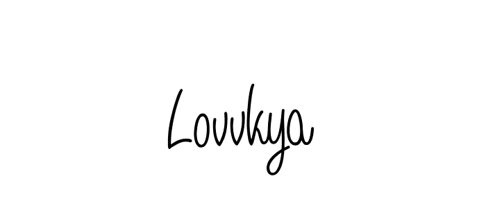 Best and Professional Signature Style for Lovvkya. Angelique-Rose-font-FFP Best Signature Style Collection. Lovvkya signature style 5 images and pictures png