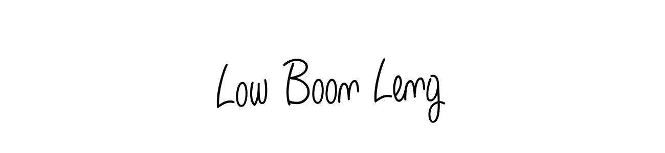 Make a short Low Boon Leng signature style. Manage your documents anywhere anytime using Angelique-Rose-font-FFP. Create and add eSignatures, submit forms, share and send files easily. Low Boon Leng signature style 5 images and pictures png