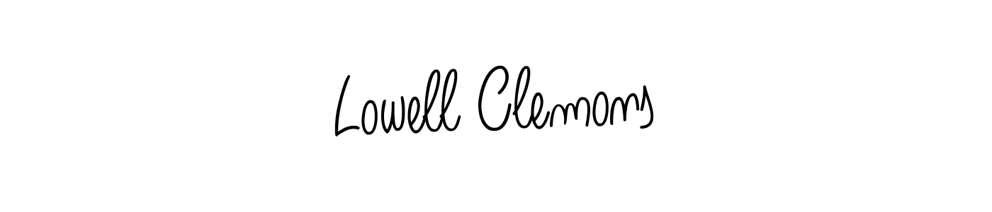 Similarly Angelique-Rose-font-FFP is the best handwritten signature design. Signature creator online .You can use it as an online autograph creator for name Lowell Clemons. Lowell Clemons signature style 5 images and pictures png