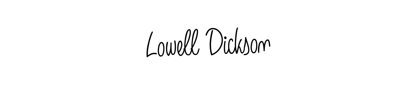 Check out images of Autograph of Lowell Dickson name. Actor Lowell Dickson Signature Style. Angelique-Rose-font-FFP is a professional sign style online. Lowell Dickson signature style 5 images and pictures png