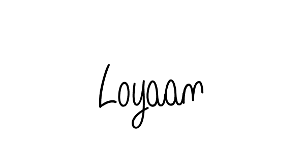Once you've used our free online signature maker to create your best signature Angelique-Rose-font-FFP style, it's time to enjoy all of the benefits that Loyaan name signing documents. Loyaan signature style 5 images and pictures png
