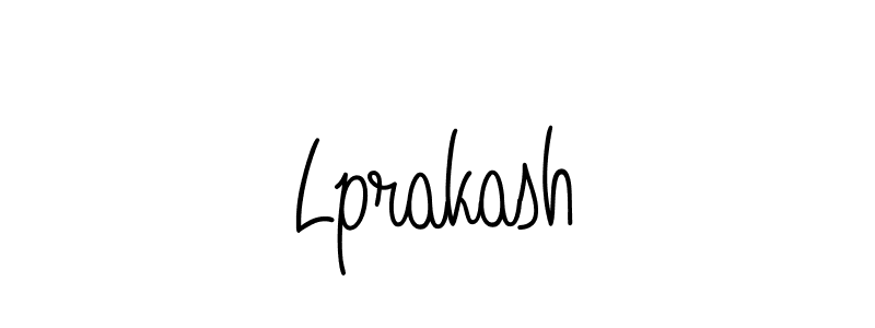 Lprakash stylish signature style. Best Handwritten Sign (Angelique-Rose-font-FFP) for my name. Handwritten Signature Collection Ideas for my name Lprakash. Lprakash signature style 5 images and pictures png